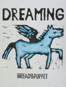 DREAMING winged horse poster-0